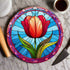 Tulip Circular Glass Suncatcher Worktop Saver